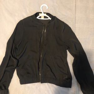 Black Bomber Jacket
